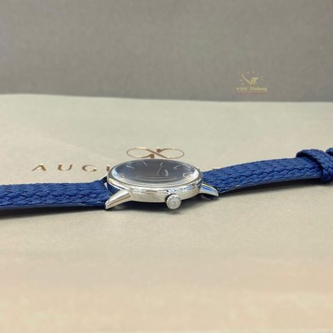  Đồng hồ AUGUST BERG nữ 10232E05VBL- Serenity Deep Blue 40mm - Dây Perlon - Màu Bạc 