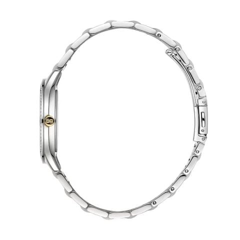  Saga Super Slim 54540-SVWTTTG-2 – Nữ – Quartz (Pin) – Mặt Số 32mm – Kính Cứng – Đính 72 Viên Pha Lê Cao Cấp – Thiết Kế Siêu Mỏng 