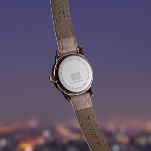  KOI Moonphase K006.152.65.2.33.11.04 – Nữ – Kính Sapphire – Quartz – Mặt Số 29mm, Khảm Xà Cừ, Swiss Movt 