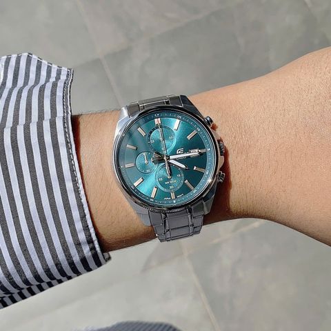  ĐỒNG HỒ NAM CASIO EDIFICE  EFV-610DE-2AUDF CHÍNH HÃNG 