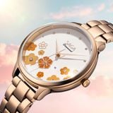  Saga Chroma Dance 54390-LGCRLG-2 – Nữ – Quartz (Pin) – Mặt Số 34mm – Kính Cứng – Mặt Số Đổi Màu – Đính Kim Cương 