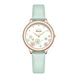  Saga Chroma Dance 54359-LGCRGR-2 – Nữ – Quartz (Pin) – Mặt Số 34mm – Kính Cứng – Mặt Số Đổi Màu – Đính Kim Cương 