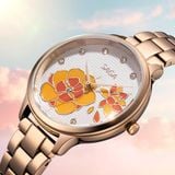  Saga Chroma Dance 54390-LGWTLG-2 – Nữ – Quartz (Pin) – Mặt Số 34mm – Kính Cứng – Mặt Số Đổi Màu 