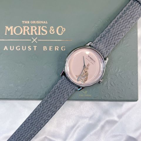  Đồng hồ AUGUST BERG nữ M1SH0830E18VCG9C dây Perlon chính hãng 