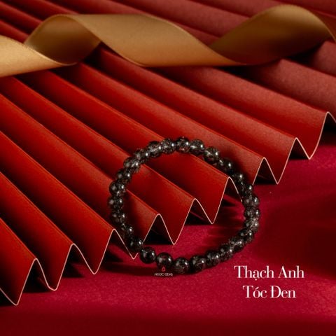 Vòng Tay Thạch Anh Tóc Đen A
