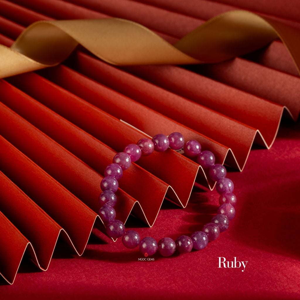 Vòng tay Ruby A