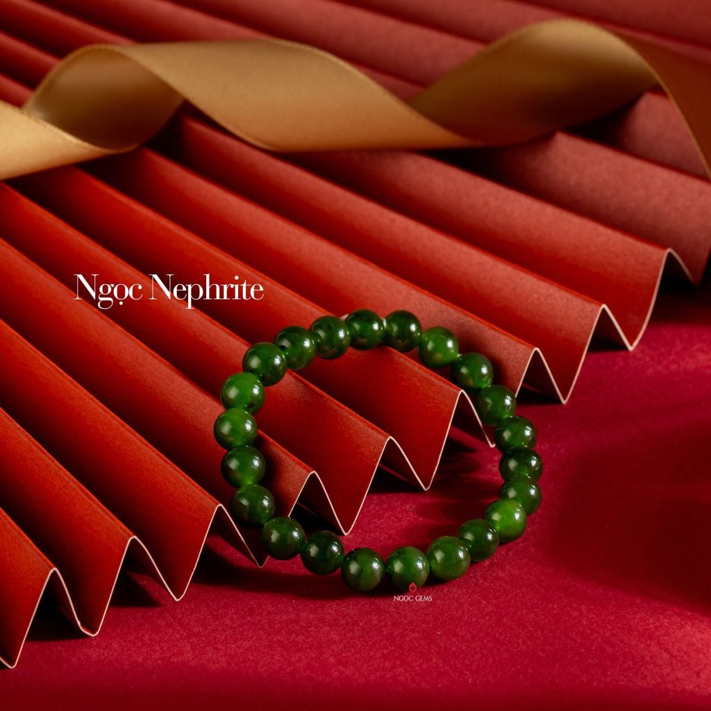 Vòng tay Ngọc Nephrite -  Ngọc Bích