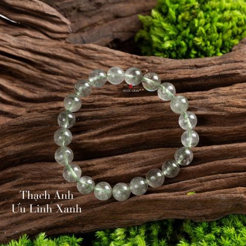 Vòng Tay Thạch Anh Ưu Linh Xanh