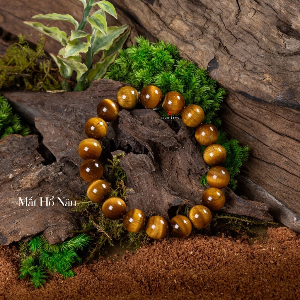 Vòng Tay Mắt Hổ Nâu A