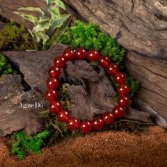 Vòng Tay Đá Agate Đỏ