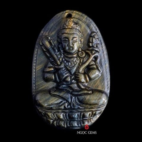 Phật Bản Mệnh - Hư Không Tạng - Obsidian