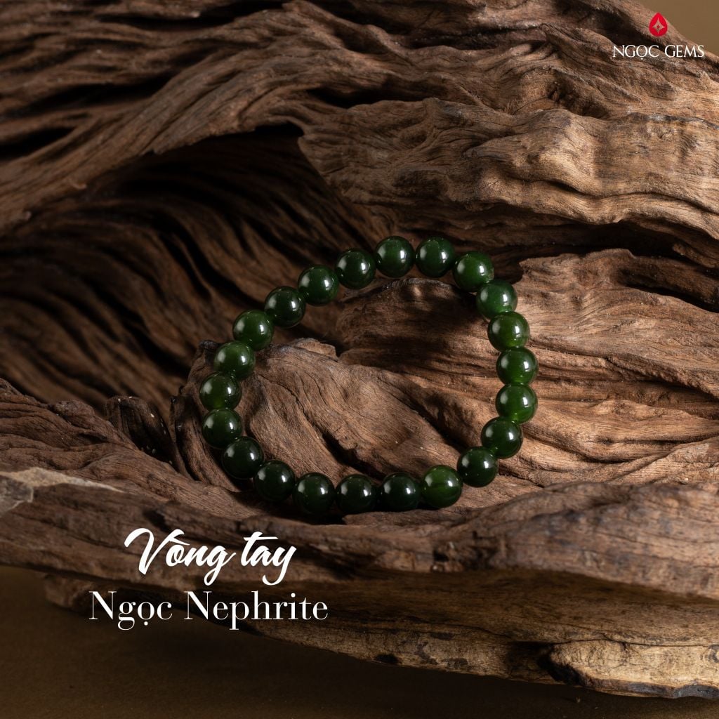 Vòng tay Ngọc Nephrite -  Ngọc Bích