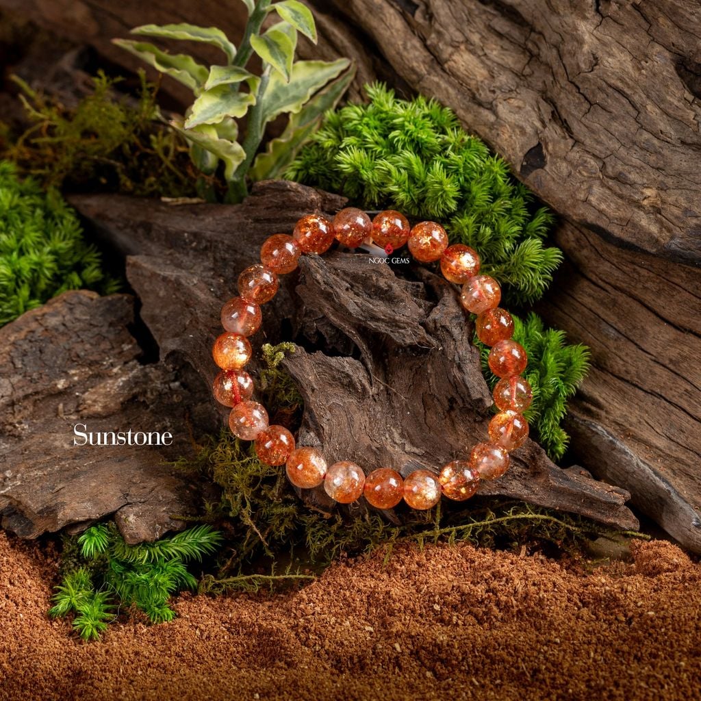 Vòng Tay Đá Sunstone