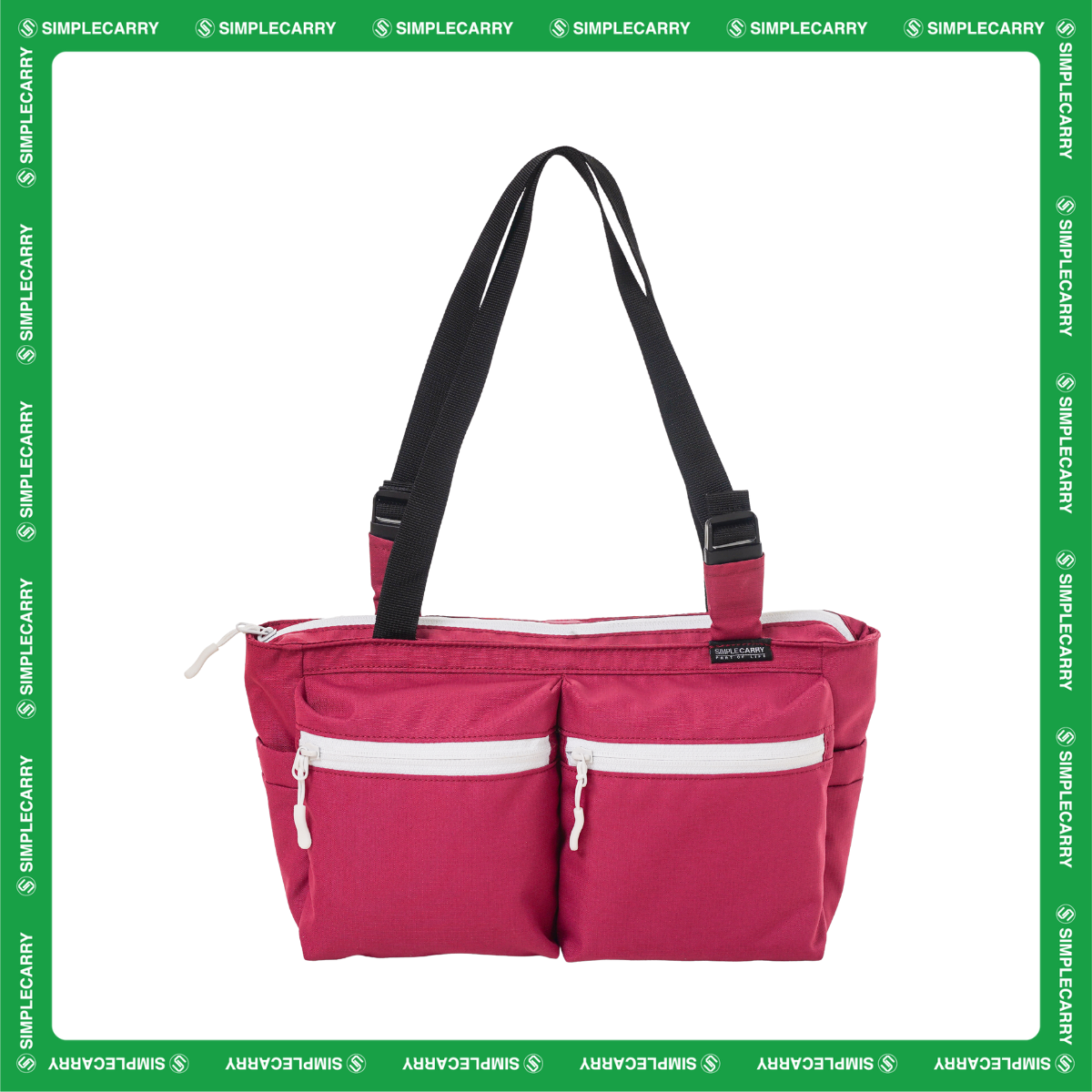 GOLF M-TOTE BURGANDY