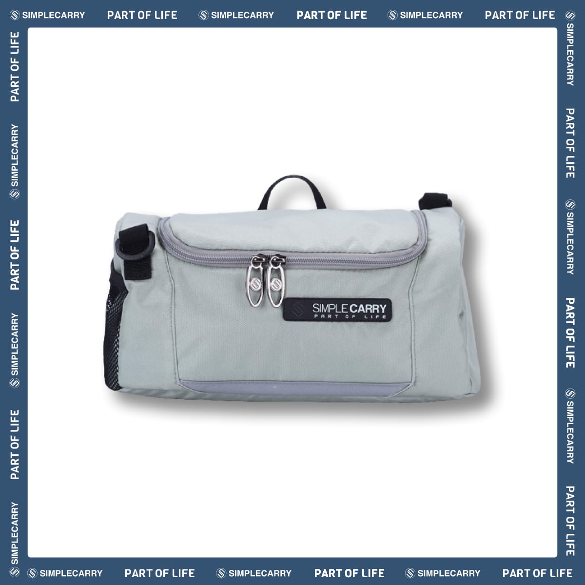 CREDO CITY POUCH L.GREY