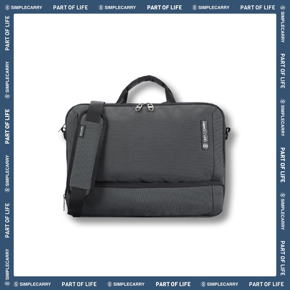 CREDO MESSENGER GREY