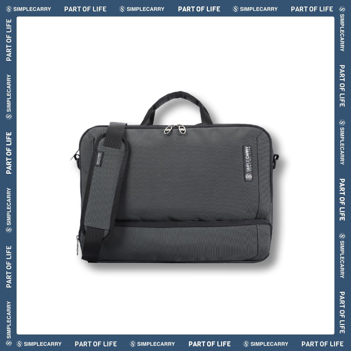 CREDO MESSENGER GREY