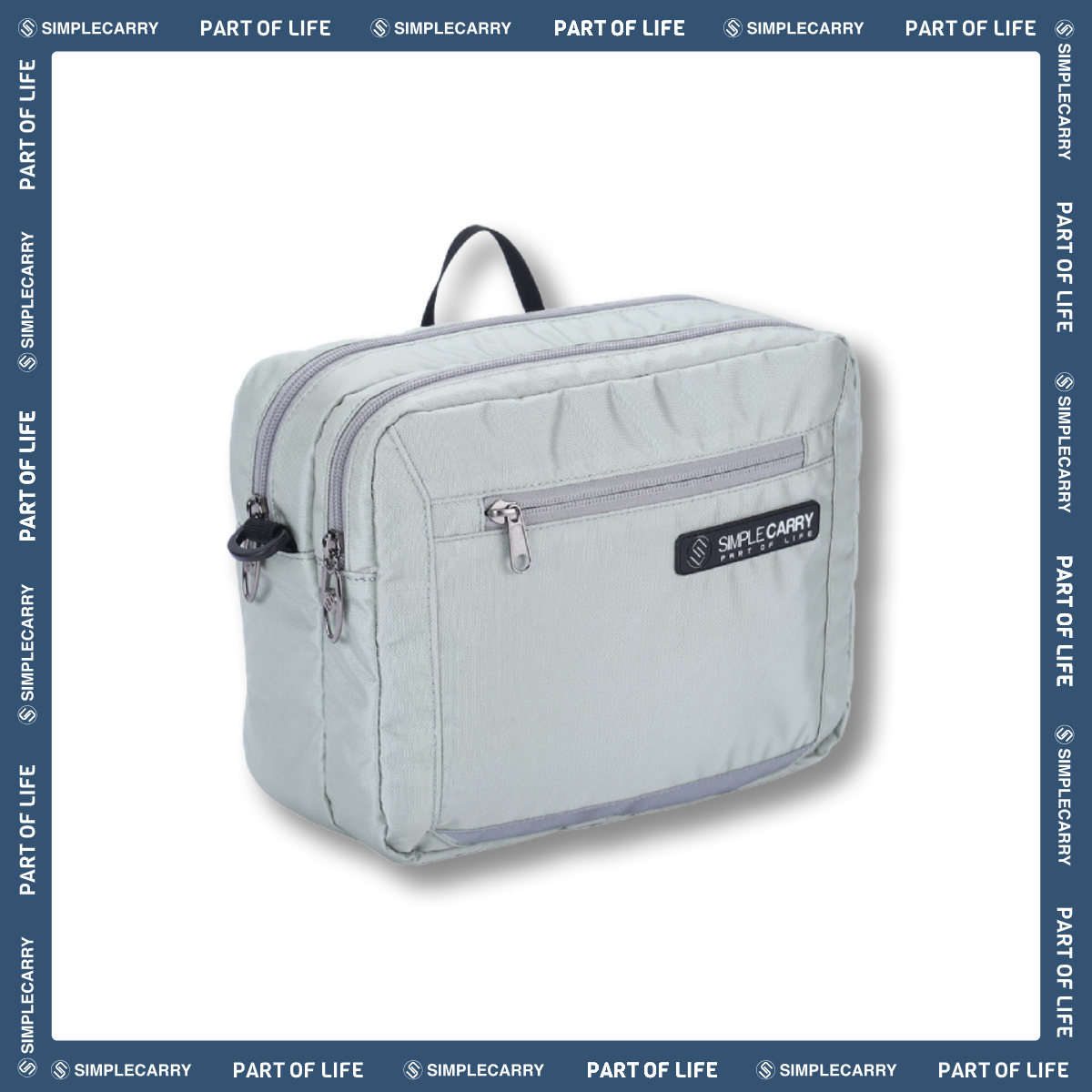 CREDO SIMPLE POUCH L.GREY