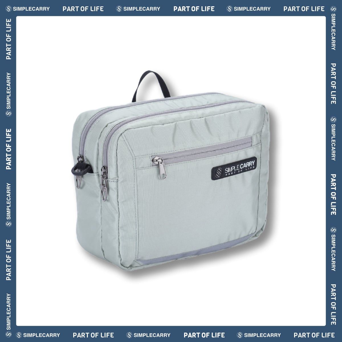CREDO SIMPLE POUCH L.GREY