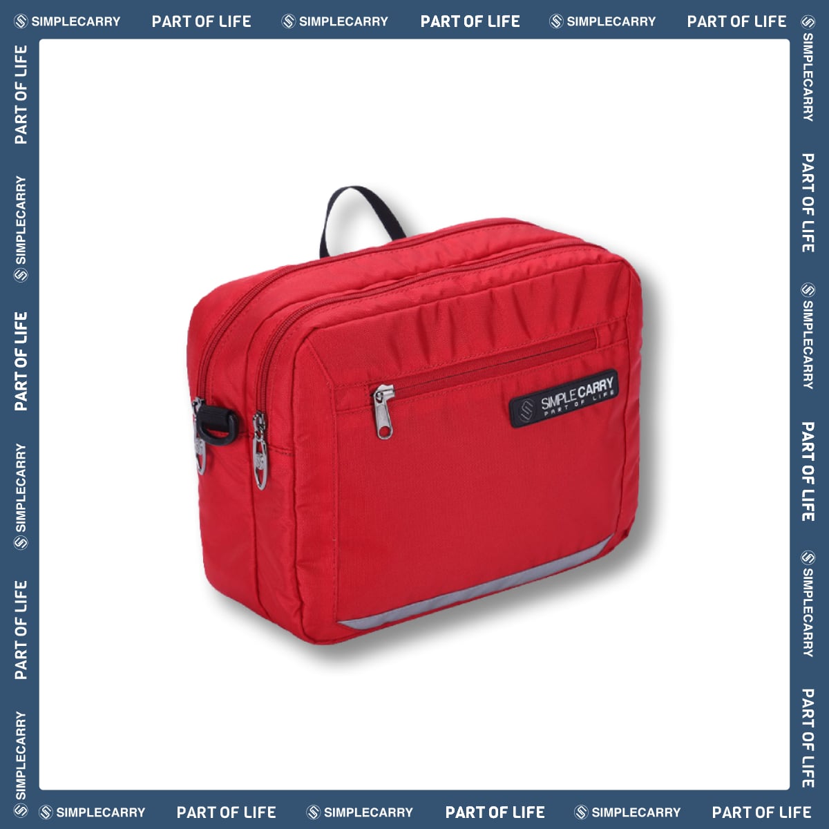 CREDO SIMPLE POUCH RED