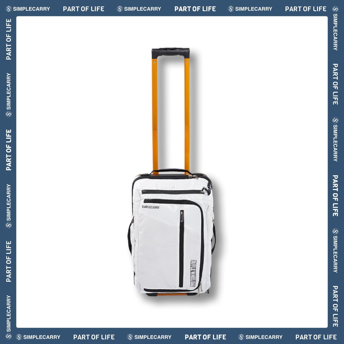 DUFFLE WHEEL WHITE