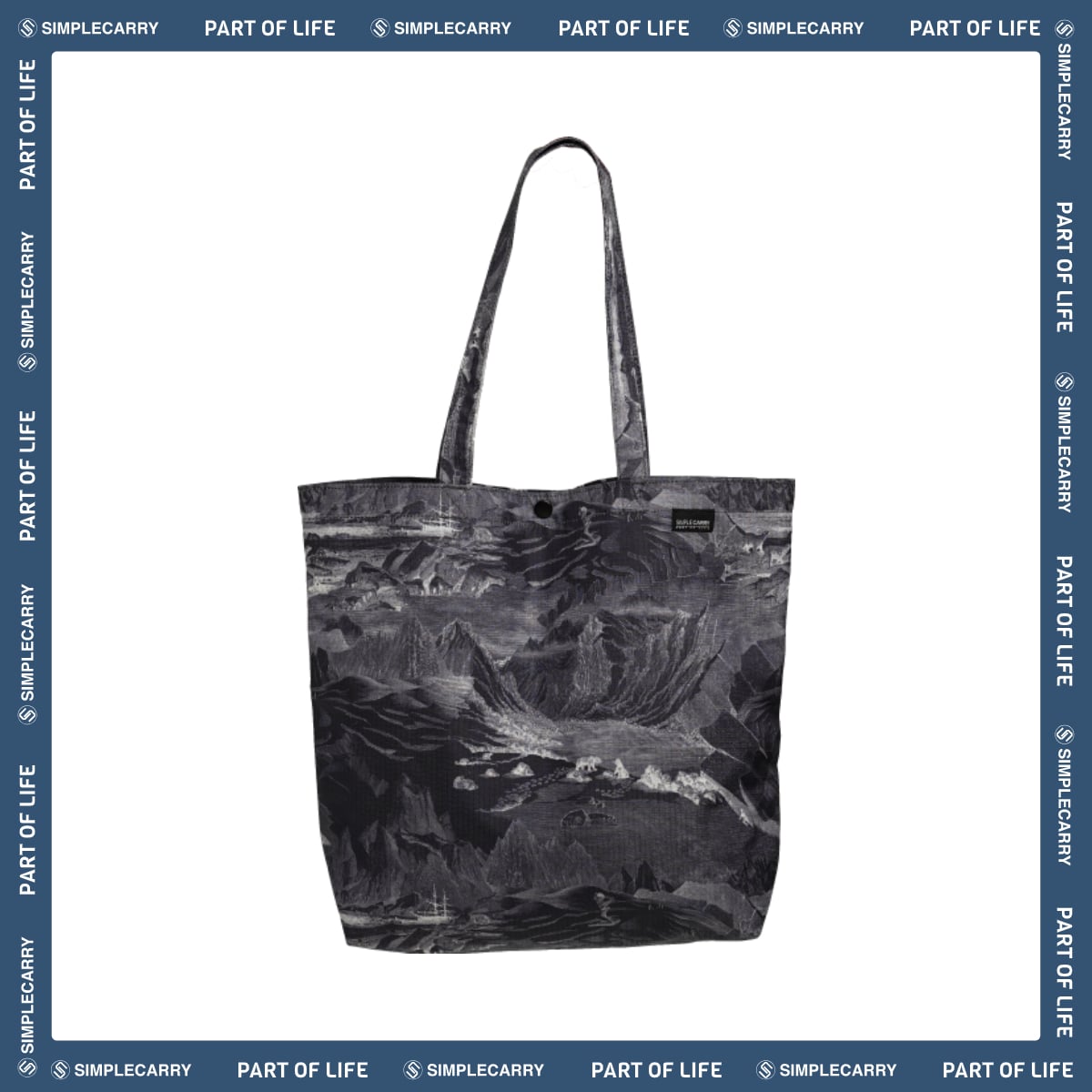 ECO TOTE BAG BLACK LOFTEN