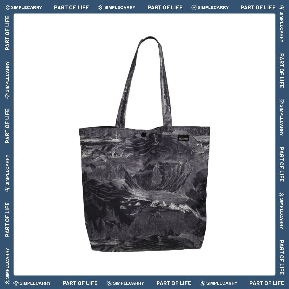 ECO TOTE BAG BLACK LOFTEN