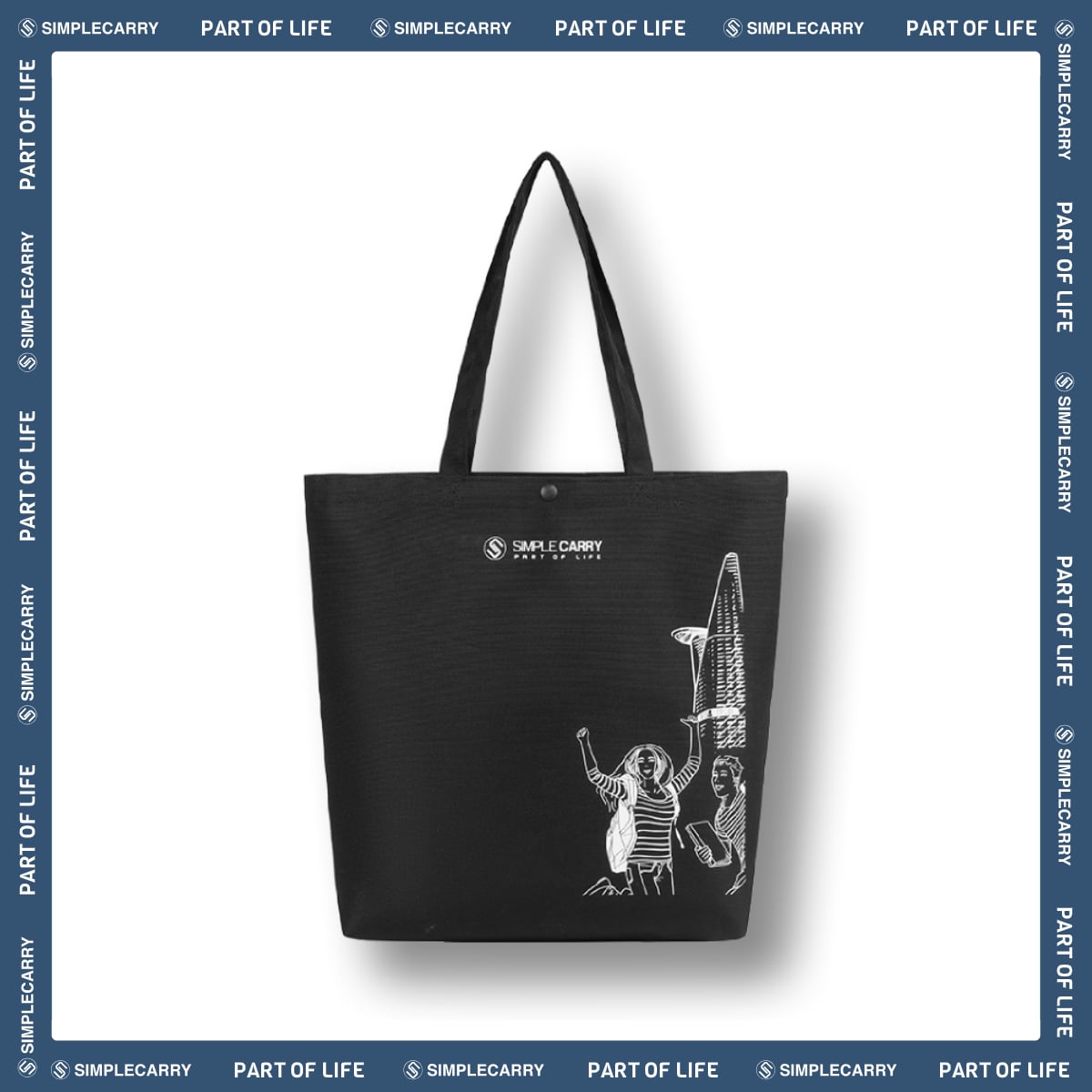 ECO TOTE BAG BLACK