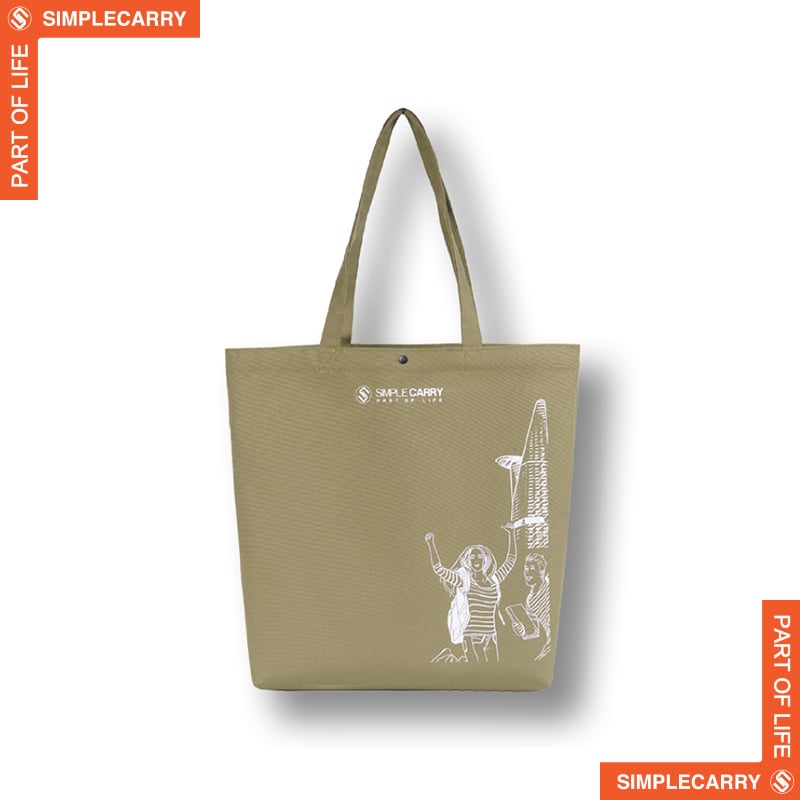 ECO TOTE BAG GOLD