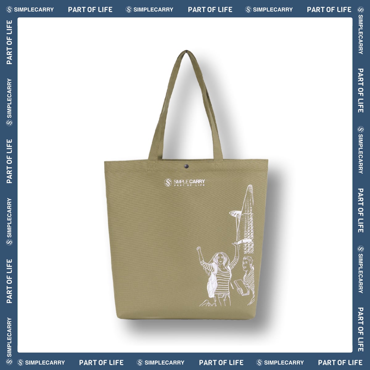 ECO TOTE BAG GOLD