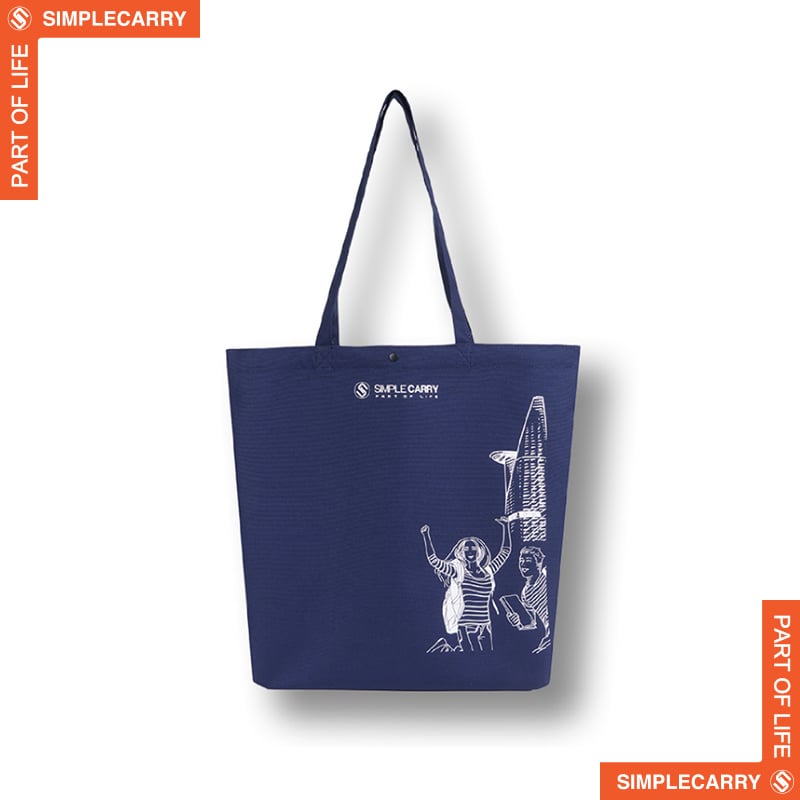ECO TOTE BAG NAVY