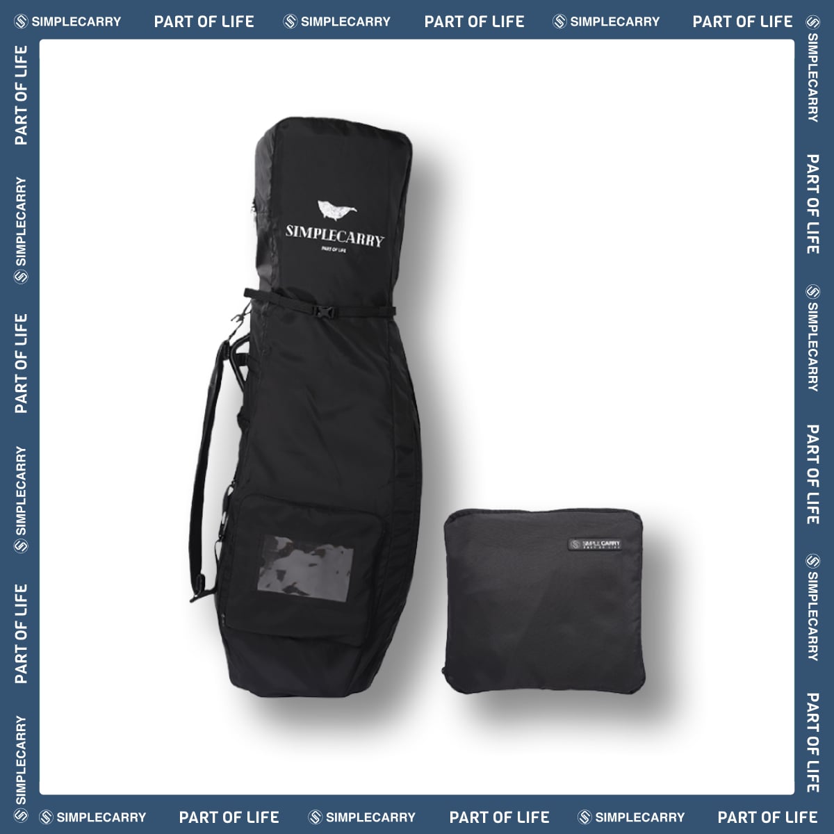 FLIGHT GOLF COVER BLACK