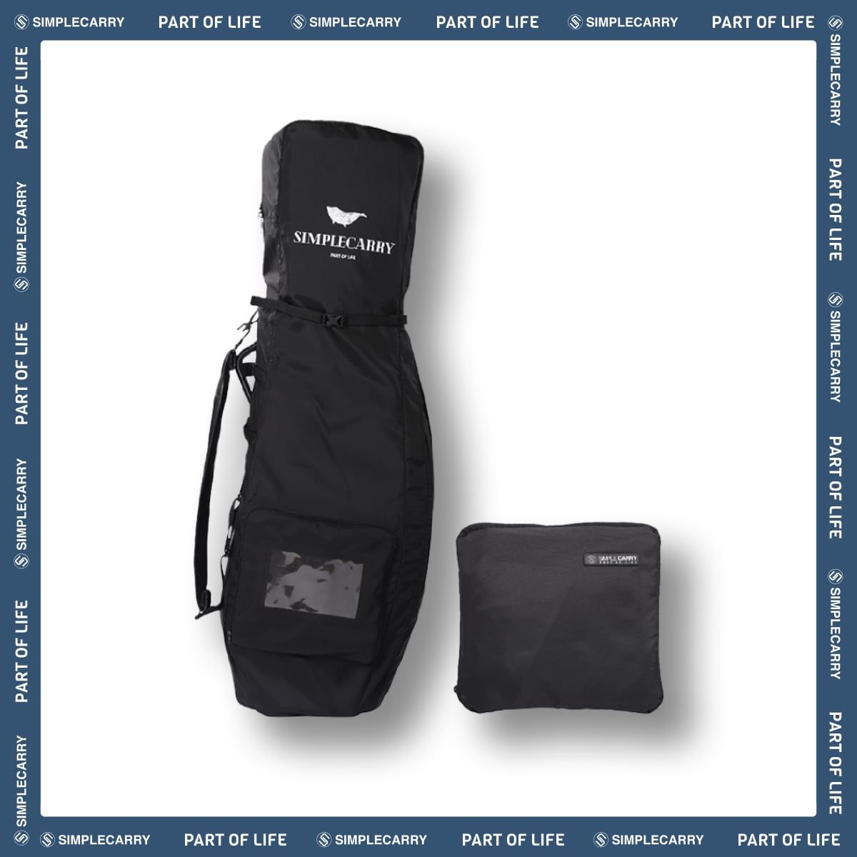 FLIGHT GOLF COVER BLACK