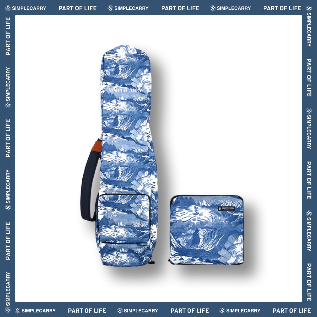 FLIGHT GOLF COVER NAVY LOFTEN