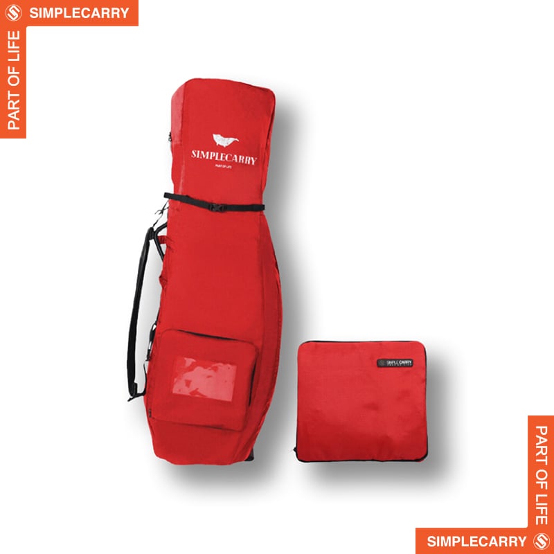 FLIGHT GOLF COVER RED