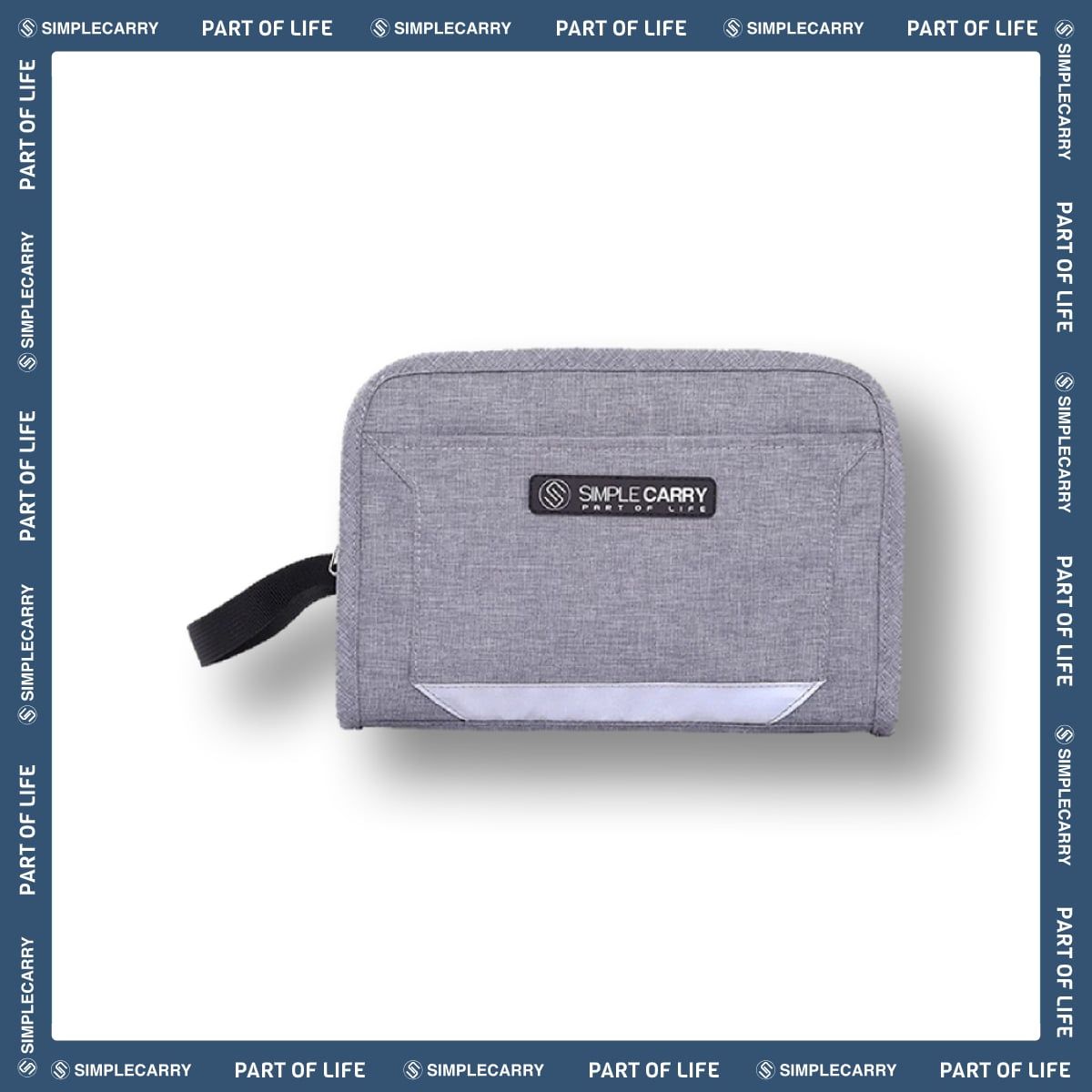 GOLF POUCH GREY
