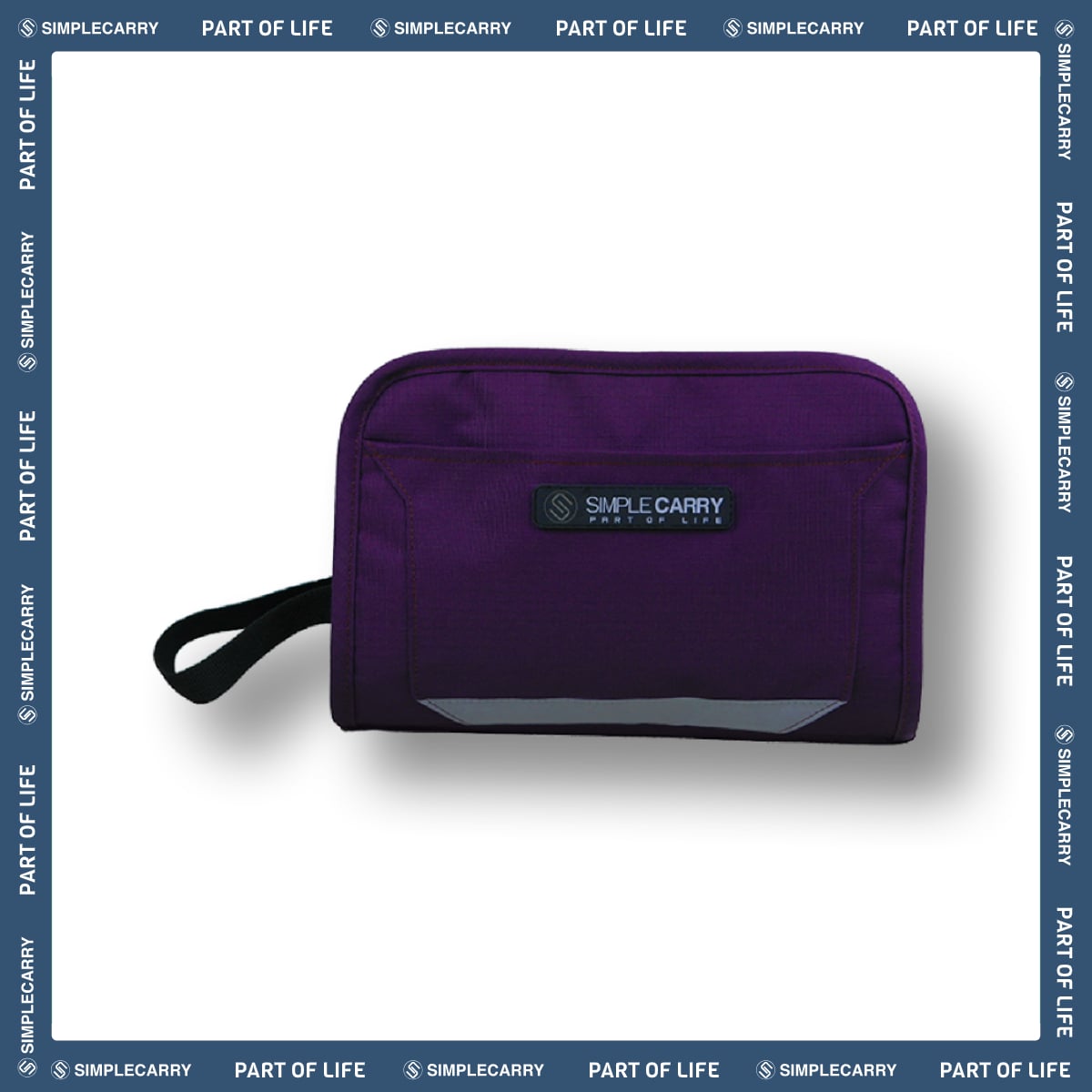 GOLF POUCH PURPLE