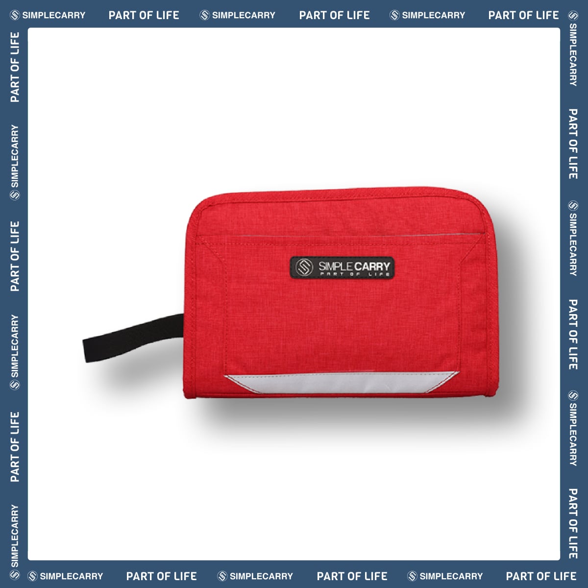 GOLF POUCH RED