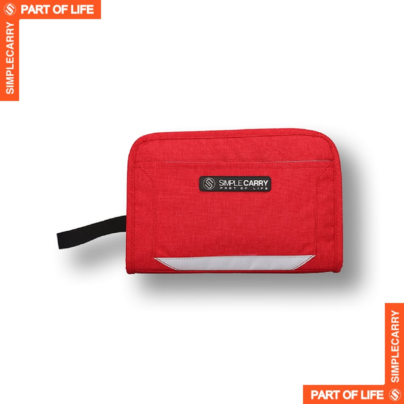 GOLF POUCH RED