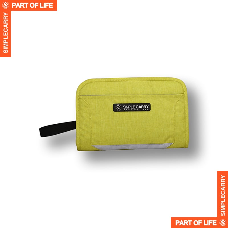 GOLF POUCH YELLOW