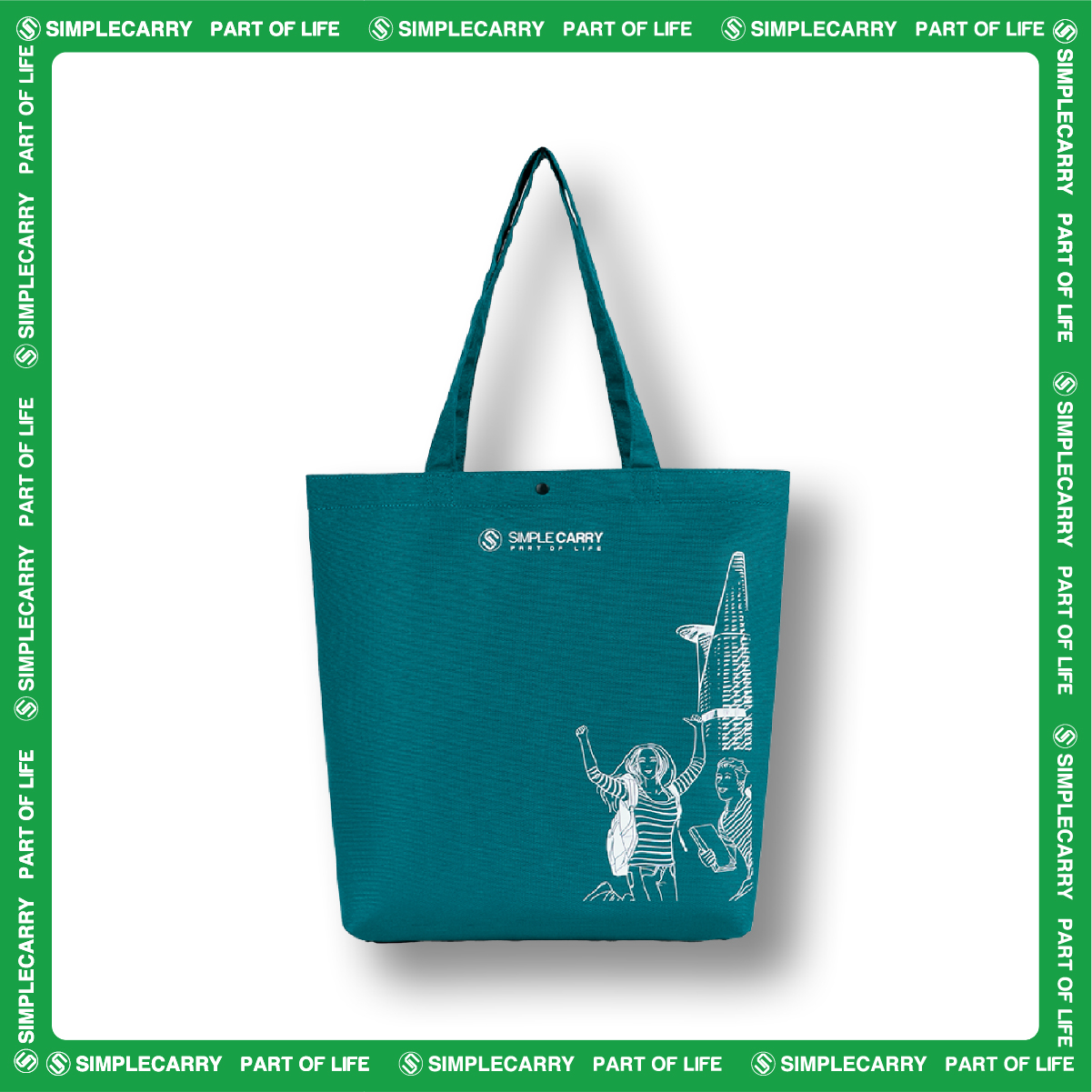 ECO TOTE BAG D.SEA
