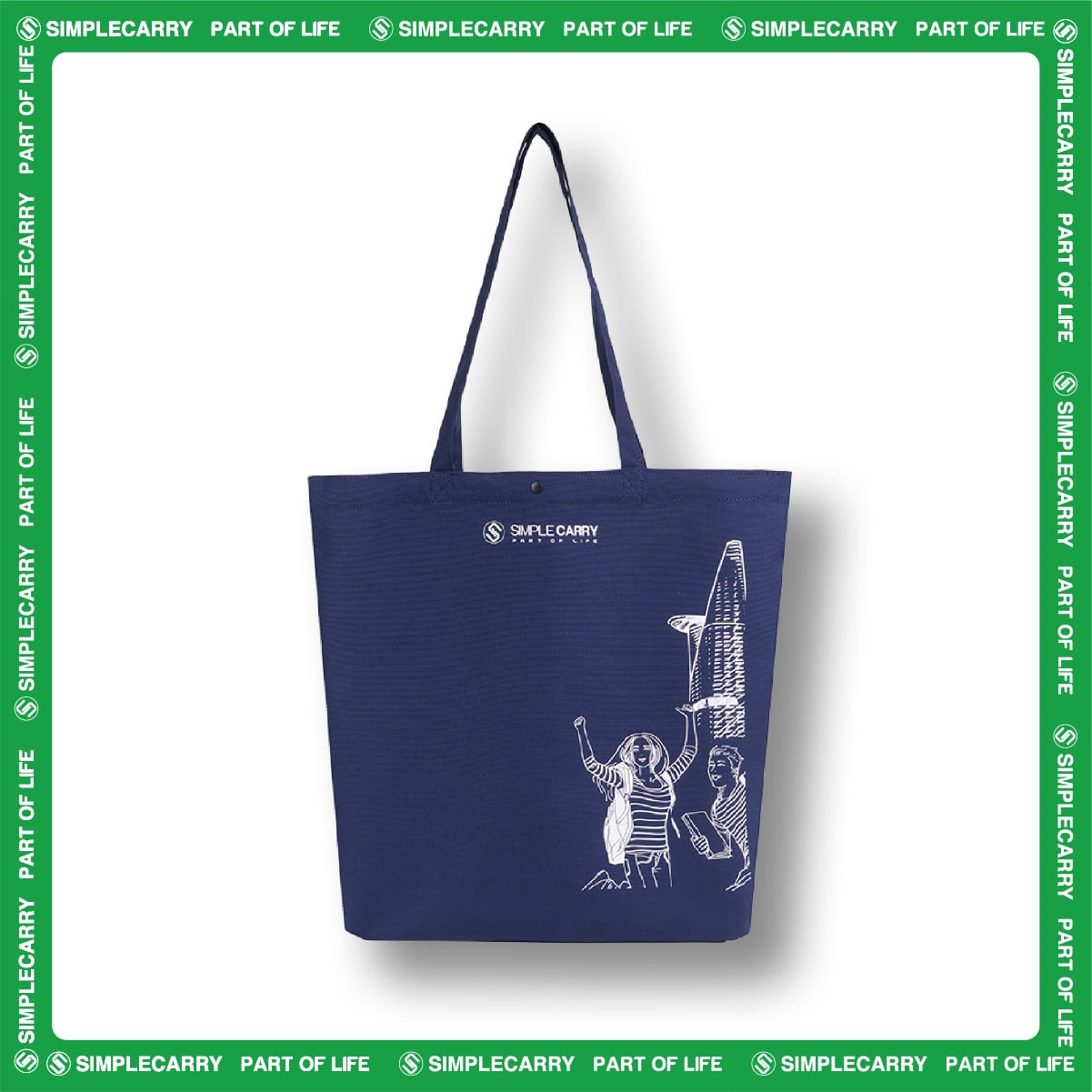 ECO TOTE BAG NAVY