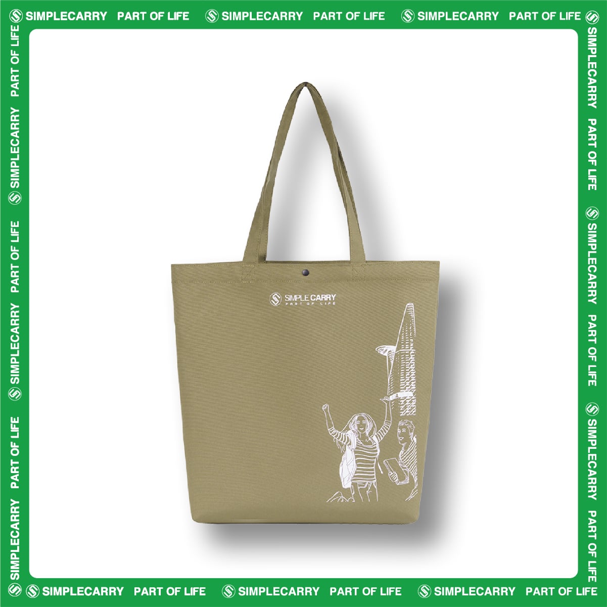 ECO TOTE BAG GOLD