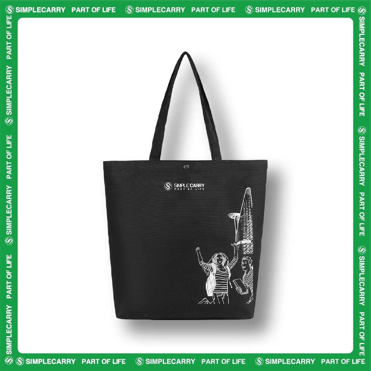 ECO TOTE BAG BLACK