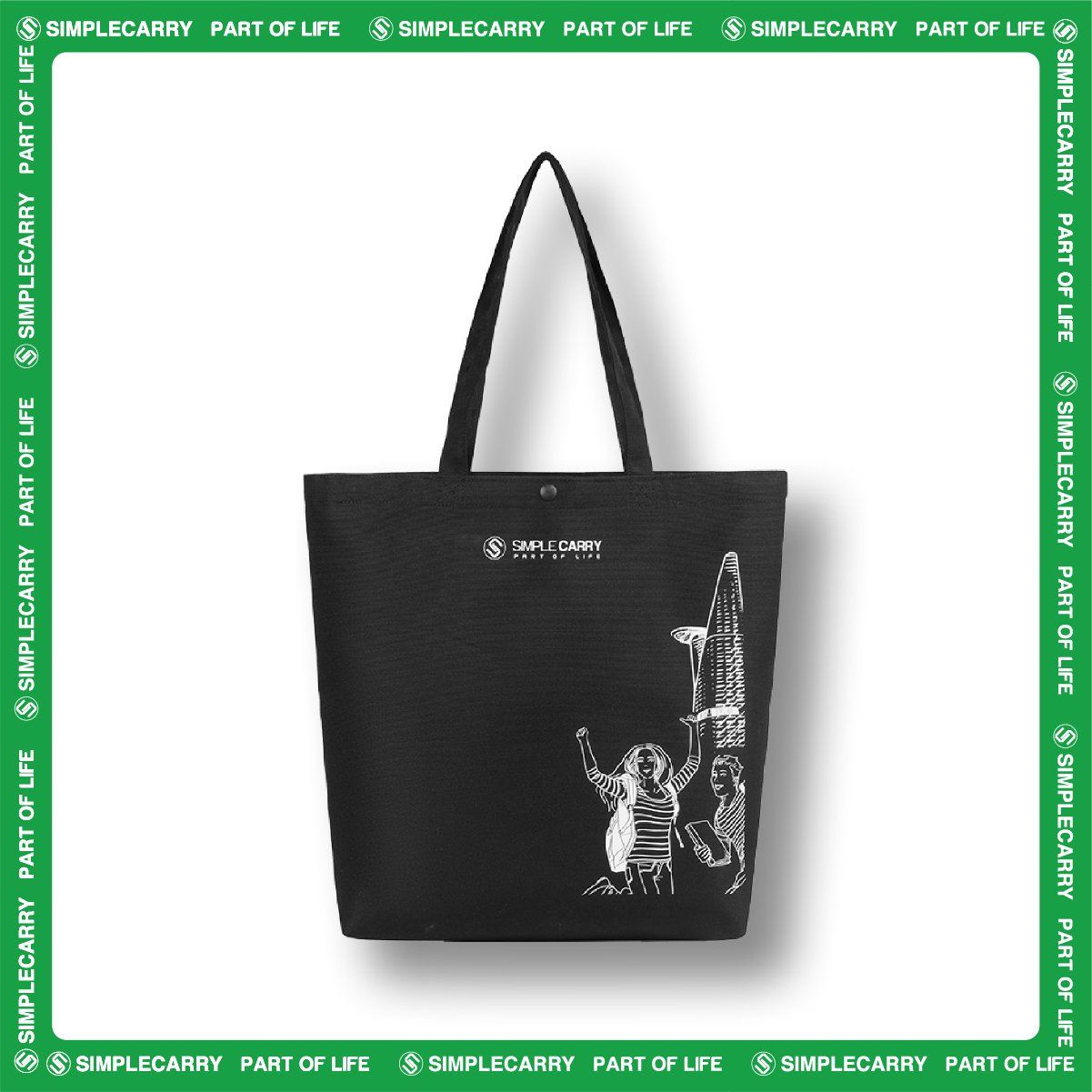 ECO TOTE BAG BLACK