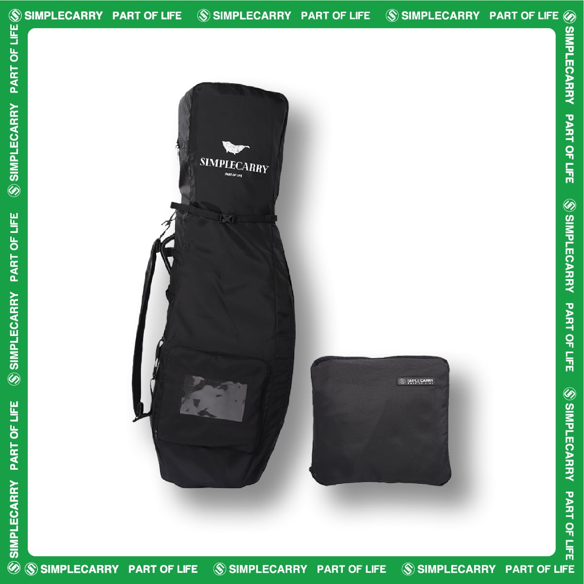 FLIGHT GOLF COVER BLACK