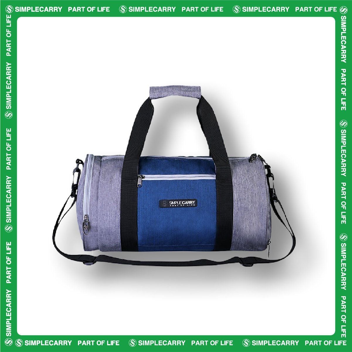 GYMBAG GREY/NAVY