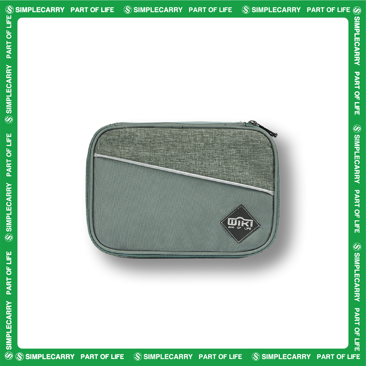 WIKI PENCIL CASE B.GREY