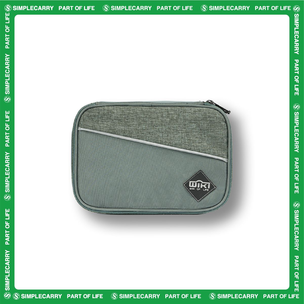 WIKI PENCIL CASE B.GREY