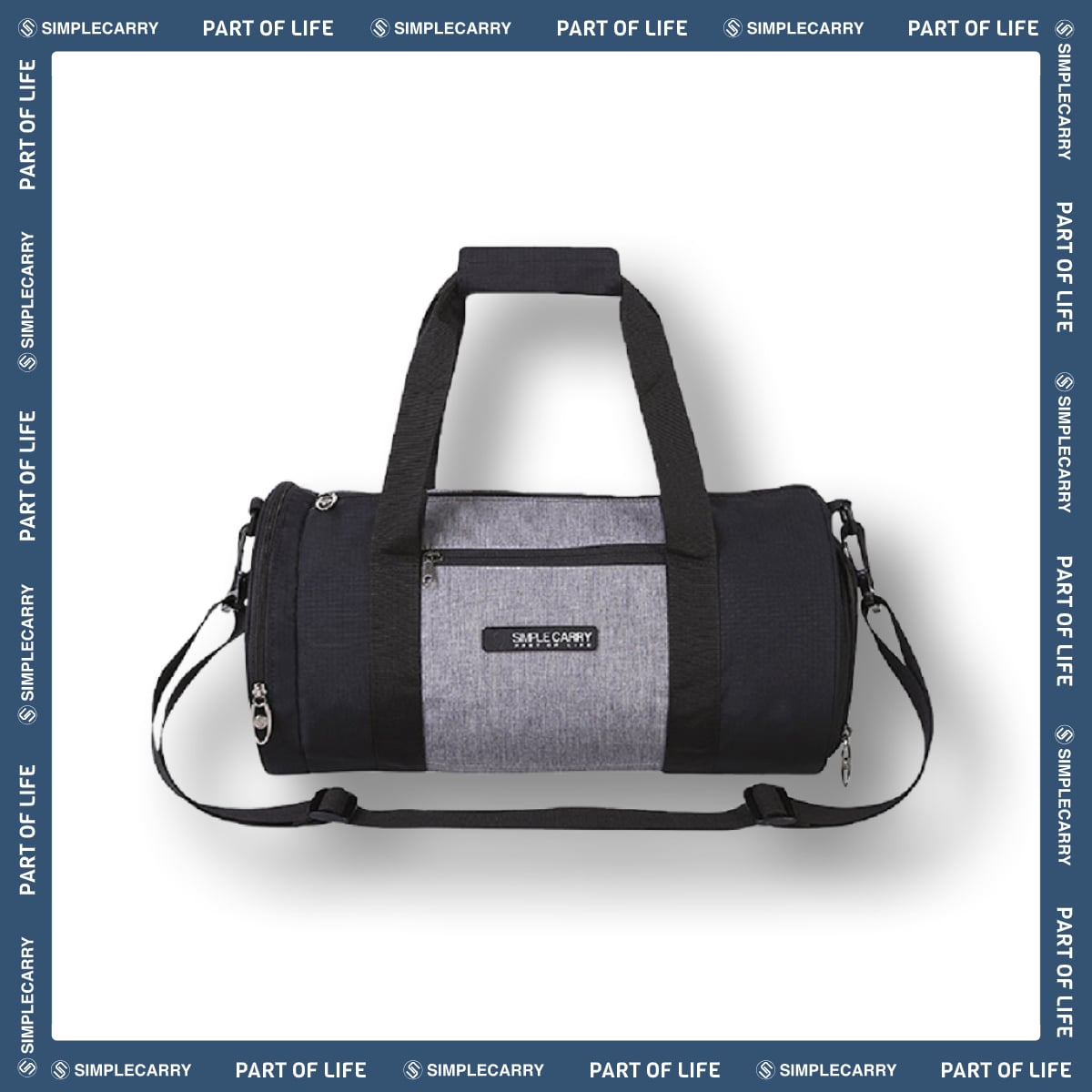 GYMBAG BLACK/GREY
